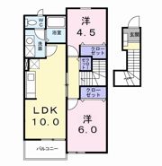 アフロートの間取り画像