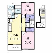アフロートの間取り画像