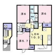 サニーレジデンスⅢの間取り画像