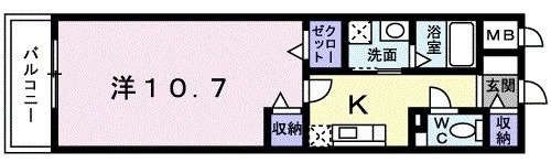 ロワ・リオン上町の間取り画像