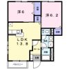 シャトレKの間取り画像
