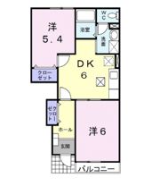グリーン ゲイブルズ Ⅱ番館の間取り画像