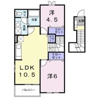グリーン ゲイブルズ Ⅳ番館の間取り画像