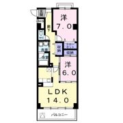 I・SQuareの間取り画像