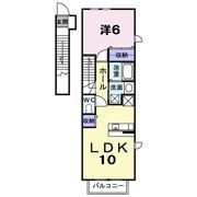 リヴィエール・Kの間取り画像