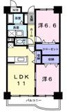 サンライズ桶川西の間取り画像