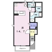 サウス ヒルズ Ⅰの間取り画像