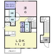 サウス ヒルズ Ⅰの間取り画像