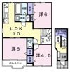 CARNA Ⅰの間取り画像