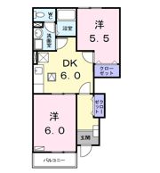 カーサ グラッツィオーソの間取り画像
