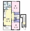 カーサ グラッツィオーソの間取り画像