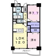 S・K AKIZUKIの間取り画像