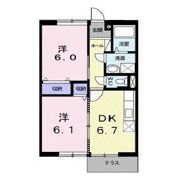 つきみそうの間取り画像