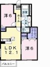 アビタシオン勝瑞Iの間取り画像