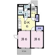 エクセレント ハイツ Aの間取り画像