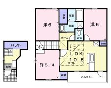 シャルマンAの間取り画像
