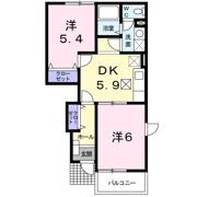 エヴァーグリーンIの間取り画像