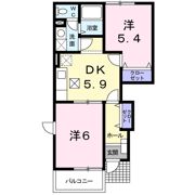 エヴァーグリーンJの間取り画像