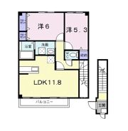 ベルクール石川 2号館の間取り画像