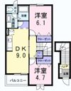 グラン・シェルⅡの間取り画像