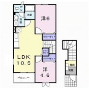 メロディオーソ Aの間取り画像