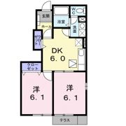 サニ－ヒルズリヴの間取り画像