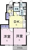 エスポアール桂川 壱番館の間取り画像
