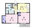 ファニト宮下の間取り画像