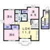 サンハイムエレガンスⅡの間取り画像