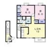PRINCE COURT Aの間取り画像