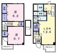 サダンノ－ス Bの間取り画像