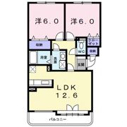 グラースソレイユの間取り画像