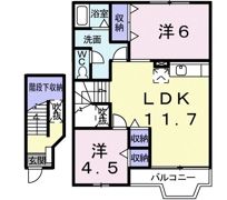 フォルモーント郷古Ⅱの間取り画像