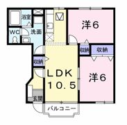ソフィーシアAの間取り画像