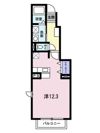 プラシード小坂Bの間取り画像