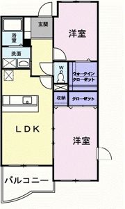 リーバ グラジーアの間取り画像