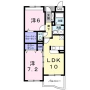 リーバ グラジーアの間取り画像