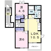 グランシャリオBの間取り画像