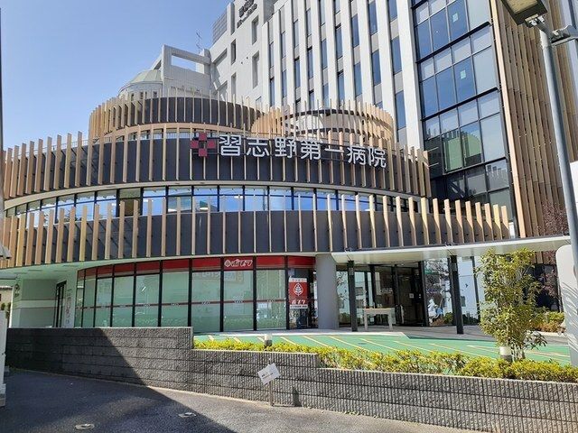 近くの習志野第一病院まで600m(徒歩8分)