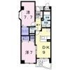 ベル コリーヌの間取り画像