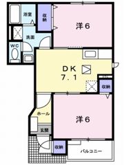 ソレアードの間取り画像