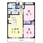 トーラスHARAの間取り画像