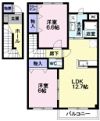 チェルシーハウスY＆S C棟の間取り画像