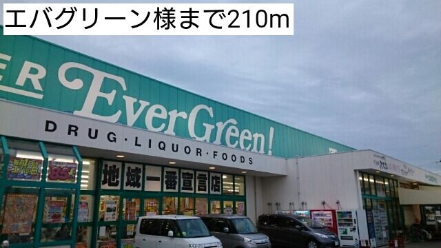 近くのエバグリーン様まで210m(徒歩3分)