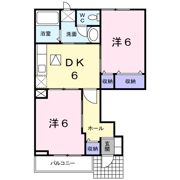 サンヒルズ Cの間取り画像