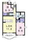 プラシードの間取り画像
