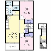 リバー ストーンの間取り画像