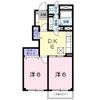 アカシア Βの間取り画像
