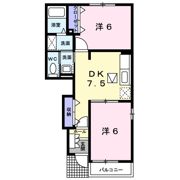 プラム里開の間取り画像