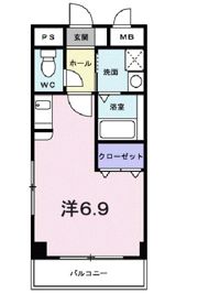 カルム六番町の間取り画像